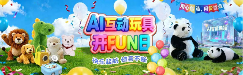 AI毛绒玩具的魔法时刻：当科技拥抱温情，新迪泰电子重新定义“陪伴”...